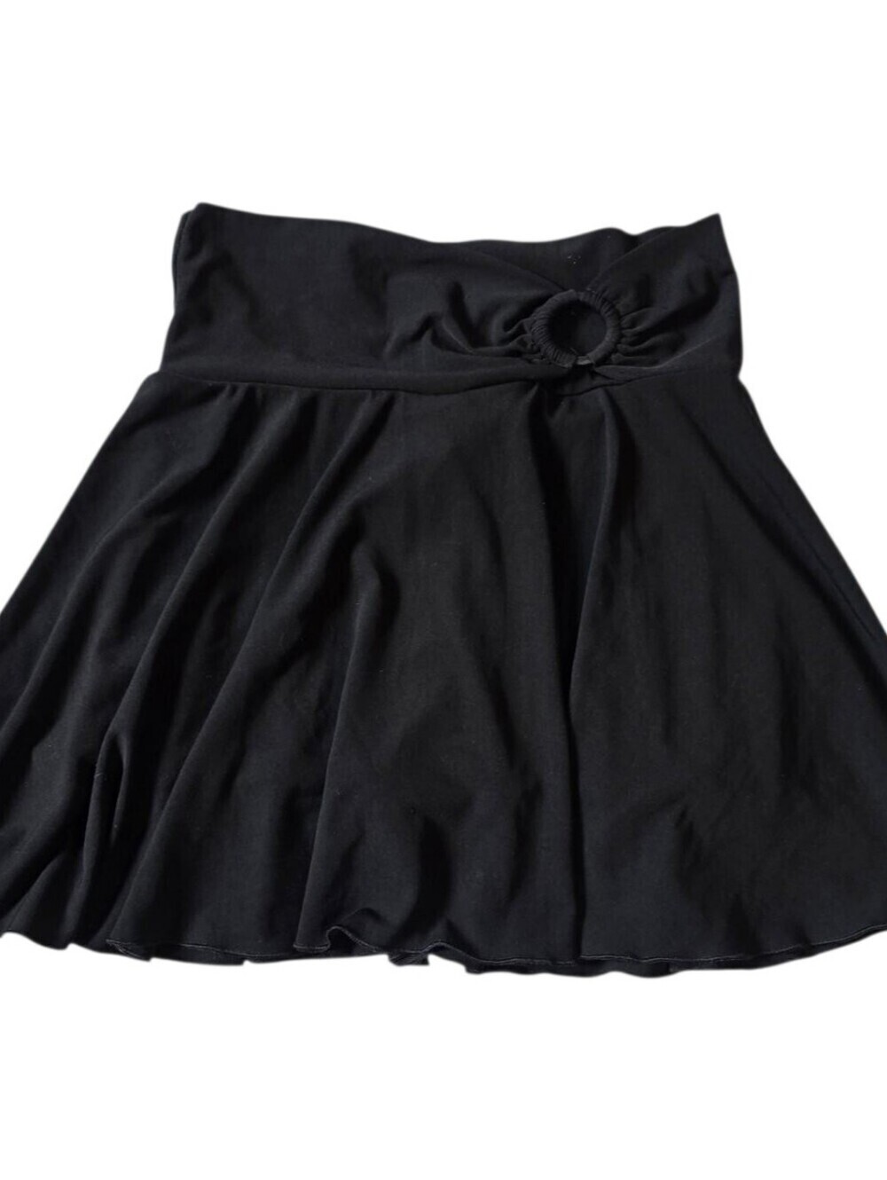 iz byer California black short skirt